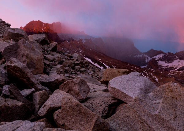 Torres del Paine at sunrise